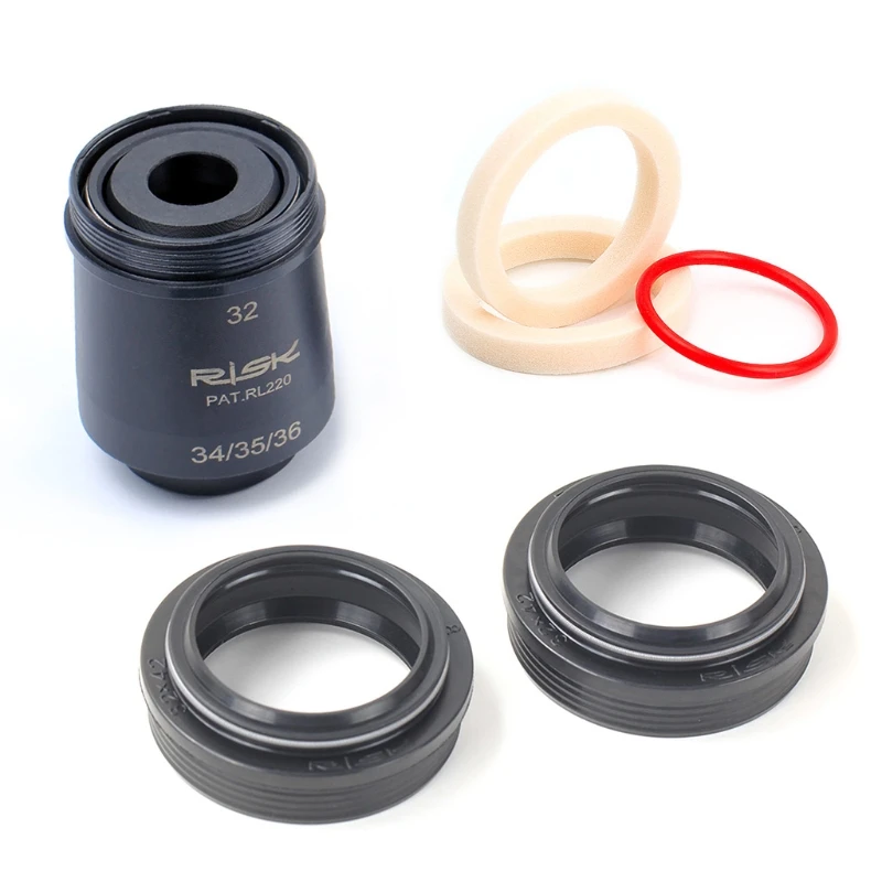 

Professional 32Mm MTB Shock Absorb Fork Dust/Oil Fork Seal Black