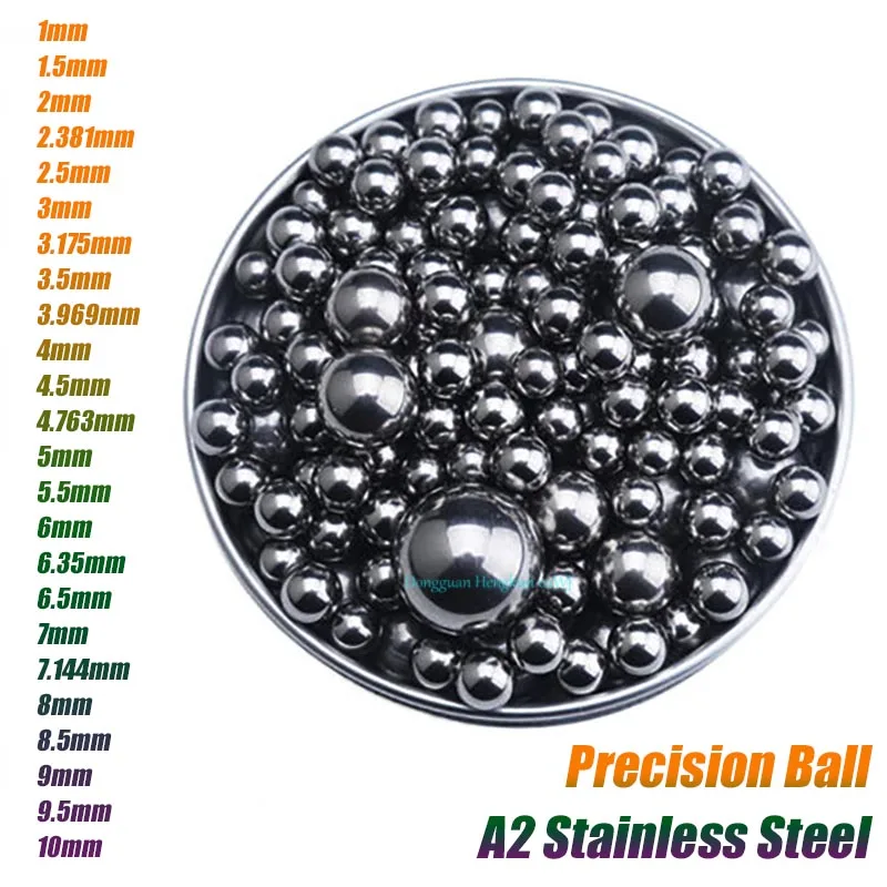 

1-1000pcs 0.5/0.8/1/1.5/2/2.381/2.5/3/3.5/4~38.1mm Bearing Steel Solid Ball Smooth Spherical Bead Ball 304 Stainless Steel Balls