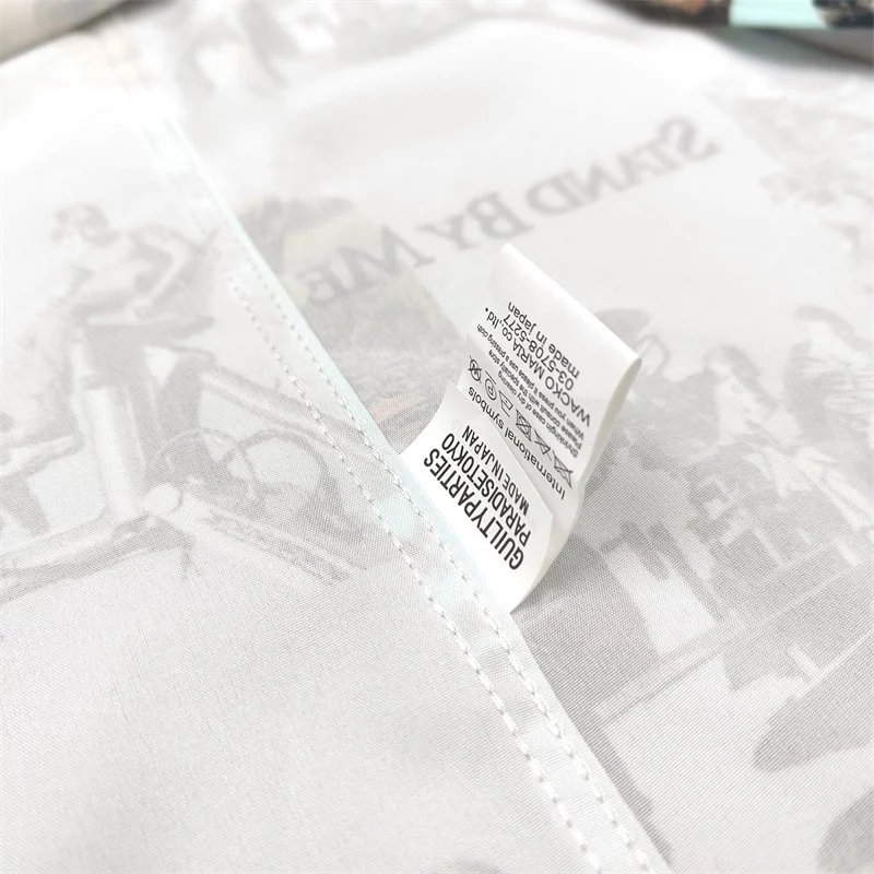 WACKO MARIA Accompany Me Hawaii Short Sleeve Shirt Summer Mens Womens Casual Vacation Loose Brand Shirt