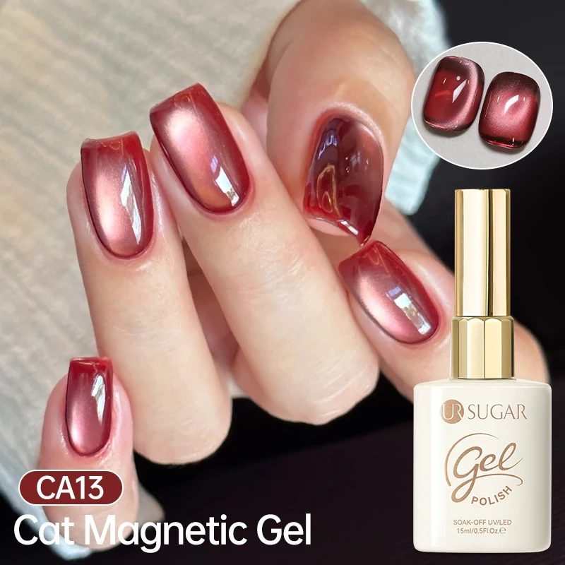 UR SUIKER 15 ml Kat Magnetische Gel Nagellak 30 Kleuren Semi Permanente Magnetische Gel UV/LED Losweken schilderen Vanrish Ontwerp