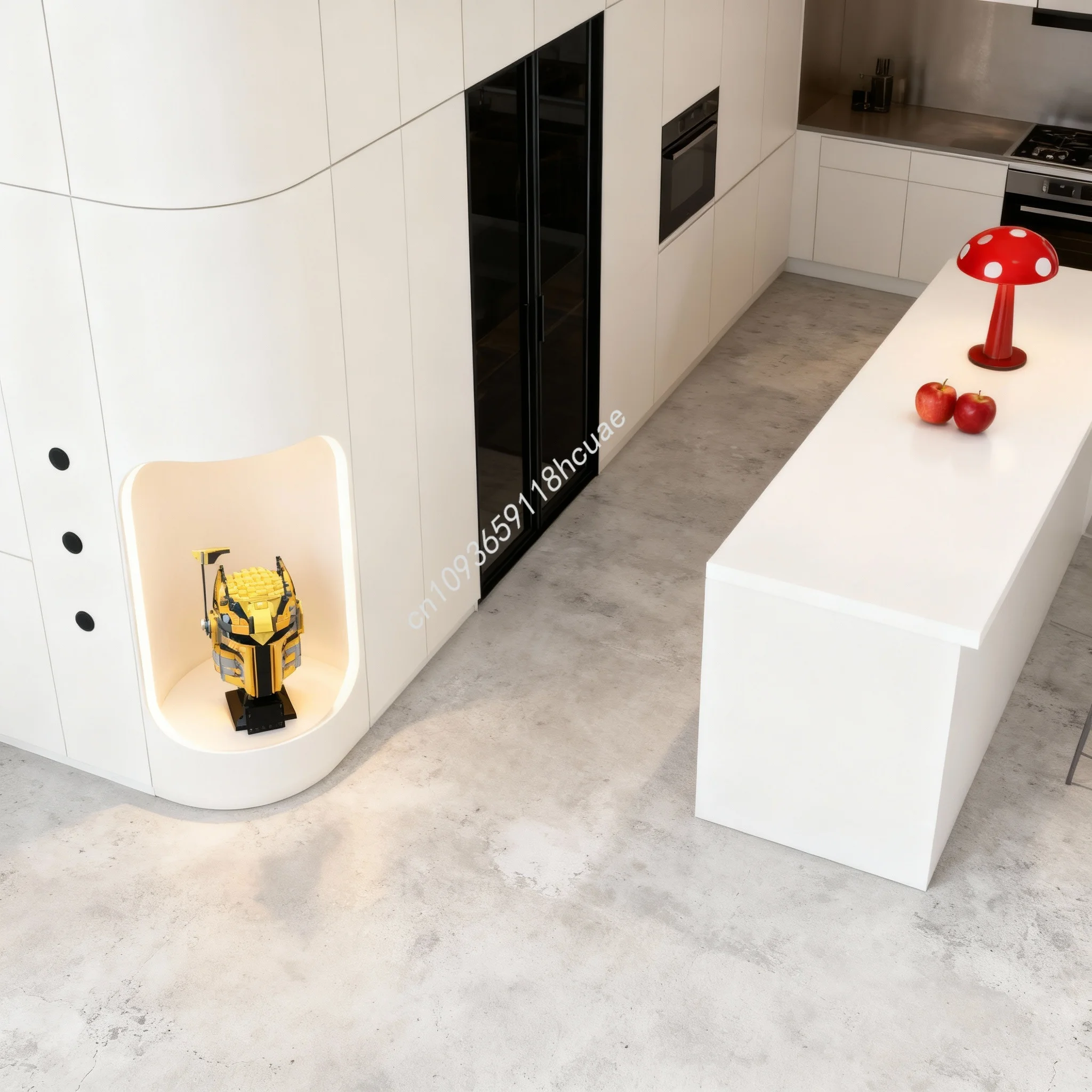 

714pcs MOC Helmet Ursa Wren Star Battle Model Building Blocks Construction Creative Idea Toy Christmas Gift Assemble Education