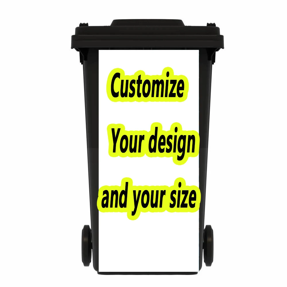 Custom stickers, self-adhesive removable advertising stickers, trash can , dishwasher , refrigerator , doors stickers, etc.