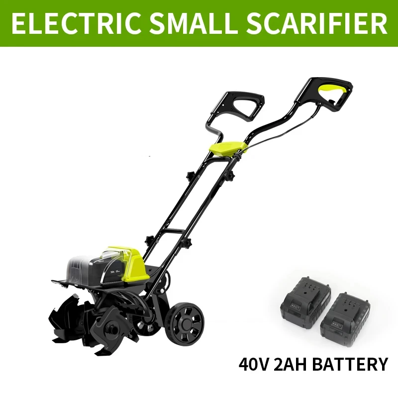 

2400W Electric Small Soil Ripper Tiller 40V Brushless Plowing Machine Household Garden Vegetable Plot Greenhouse Orchard