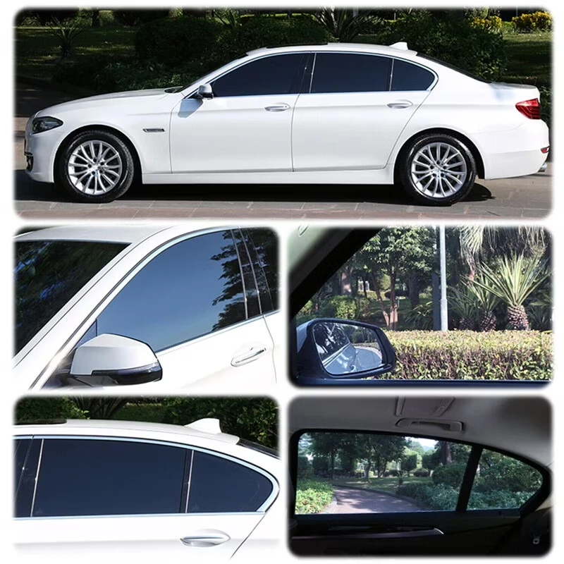 Car Window Tint Film Solar Protection UV Protector Front Windshield Sun Shade VLT 10%-875% Glass Sticker Auto Side Window Foils