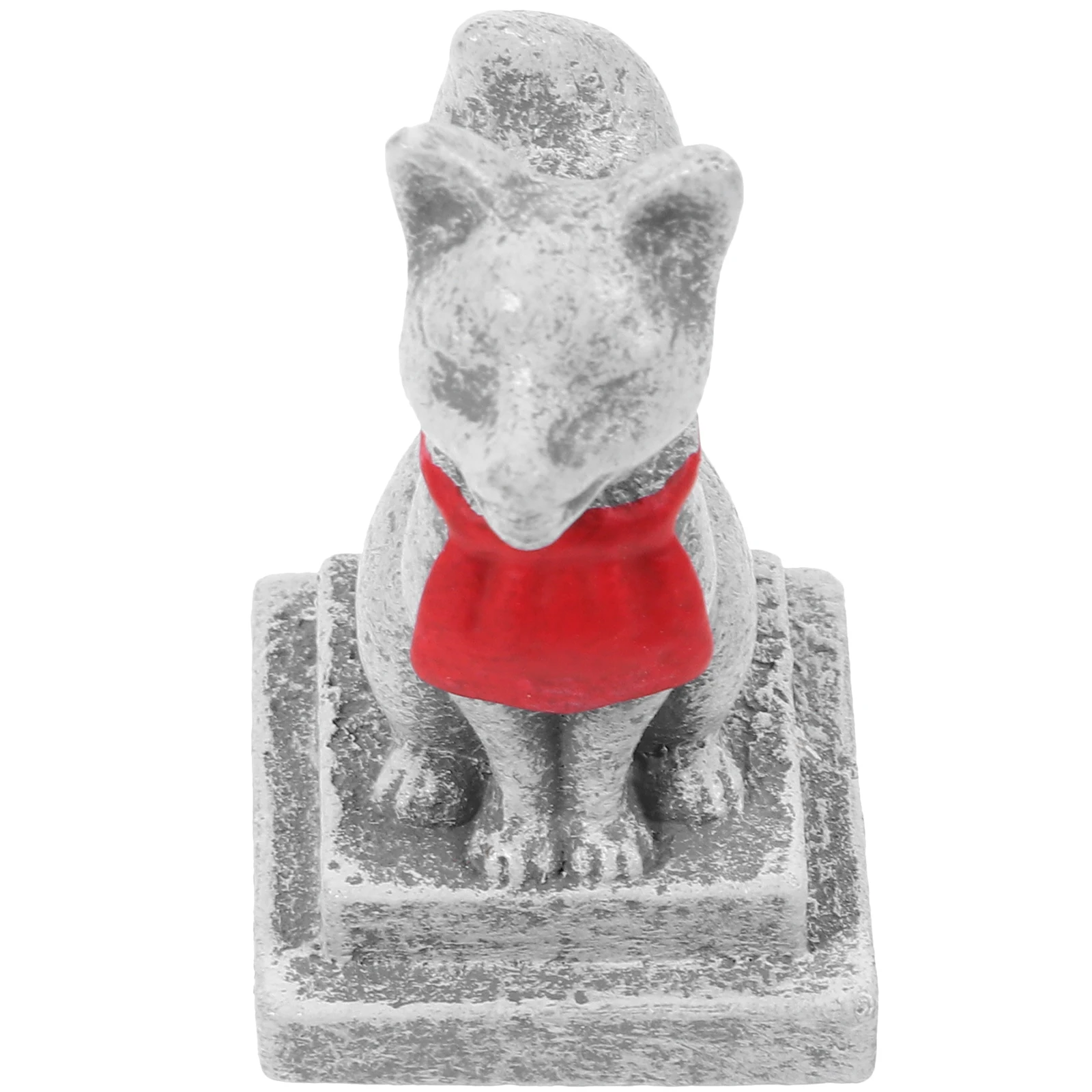 

2 Pcs naments Mini Fox Decor Japanese Style Resin Craft Bonsai Sand Table Garden Landscaping Adornment Durabl Realistic