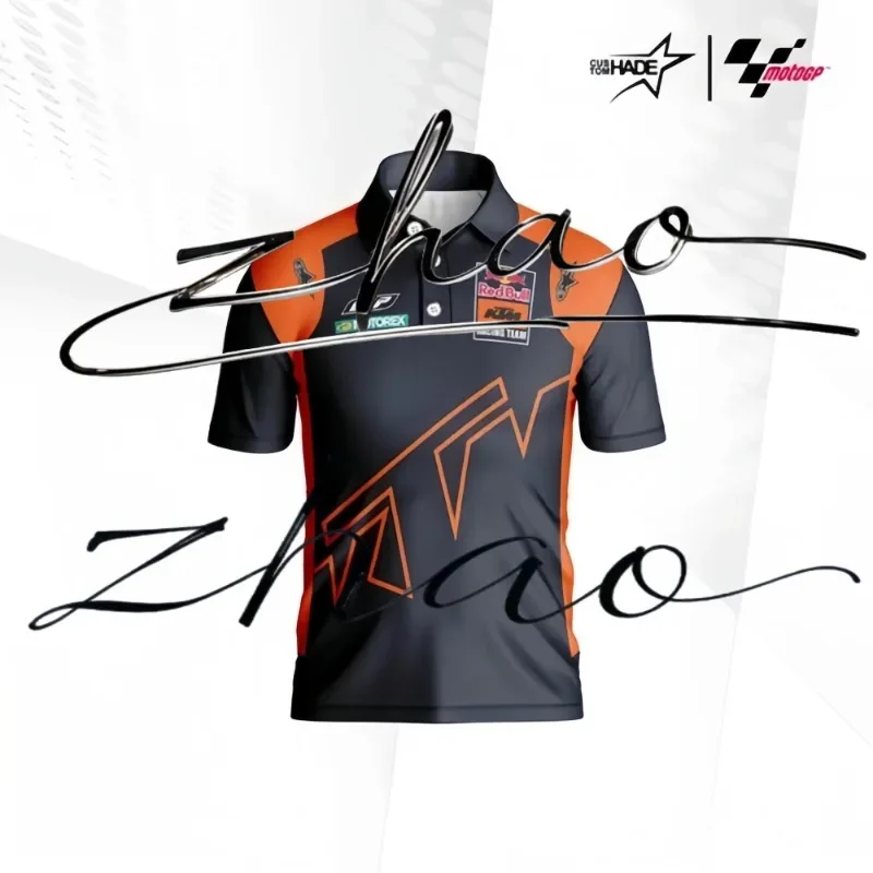 

2025 Motorcycle Men's Quick Drying Clothes Racing Motorcycle Polo Shirt Women's Cycling Clothing Durable Motorcycle