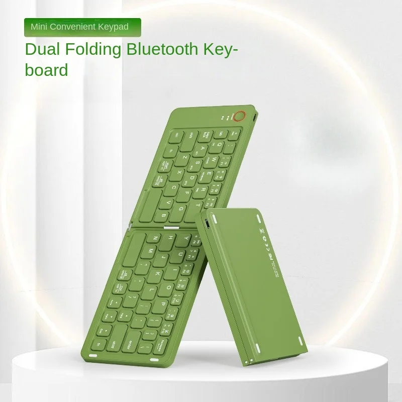 

Новая беспроводная складная Bluetooth-клавиатура, ноутбук, мобильный офис, мини-портативная маленькая клавиатура, легкая и портативная.