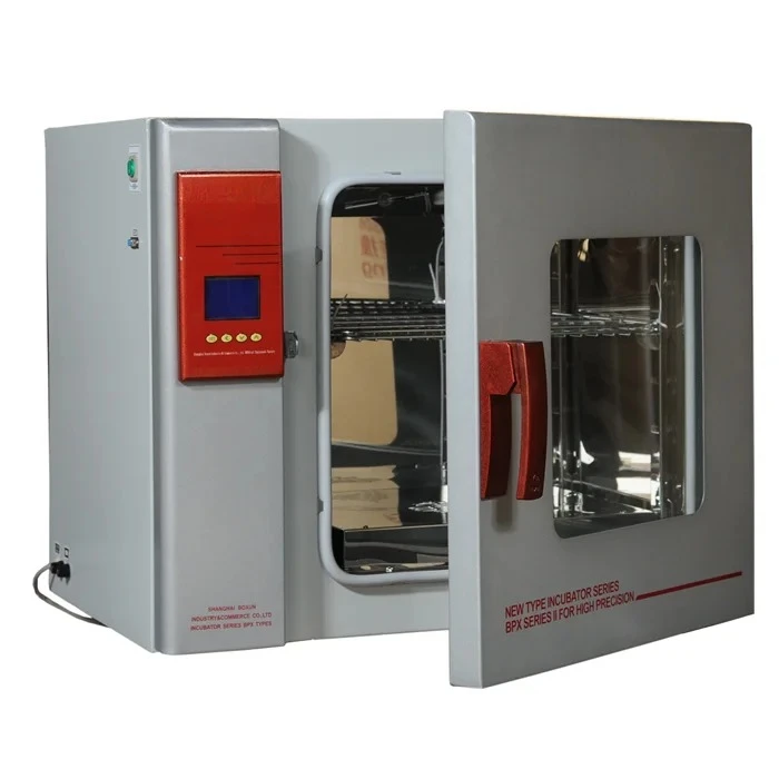 BGZ‑76 Vertical Forced‑Air Drying Oven, LCD Programmable Laboratory Hot‑Air Circulation Drying Cabinet