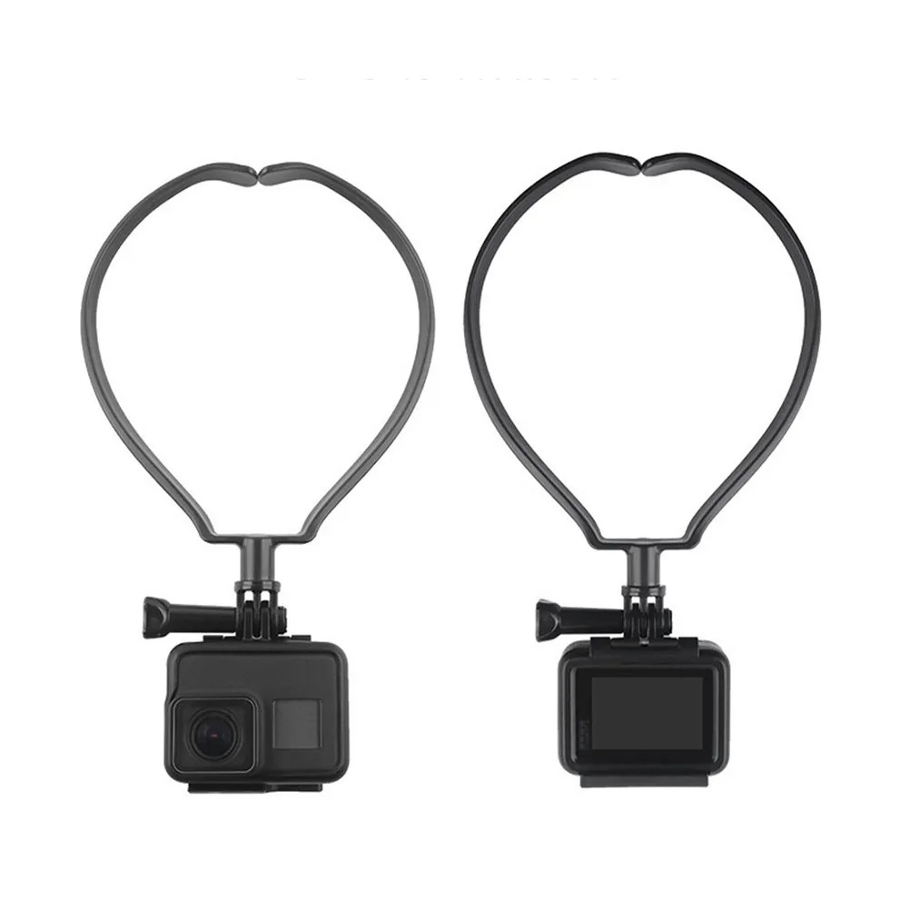 Neck Hanging Stabilizer for Mobile Phones and Small Cameras Pov Vlog Recording Bracket Hands Free Operation Sturdy Plastic Neck