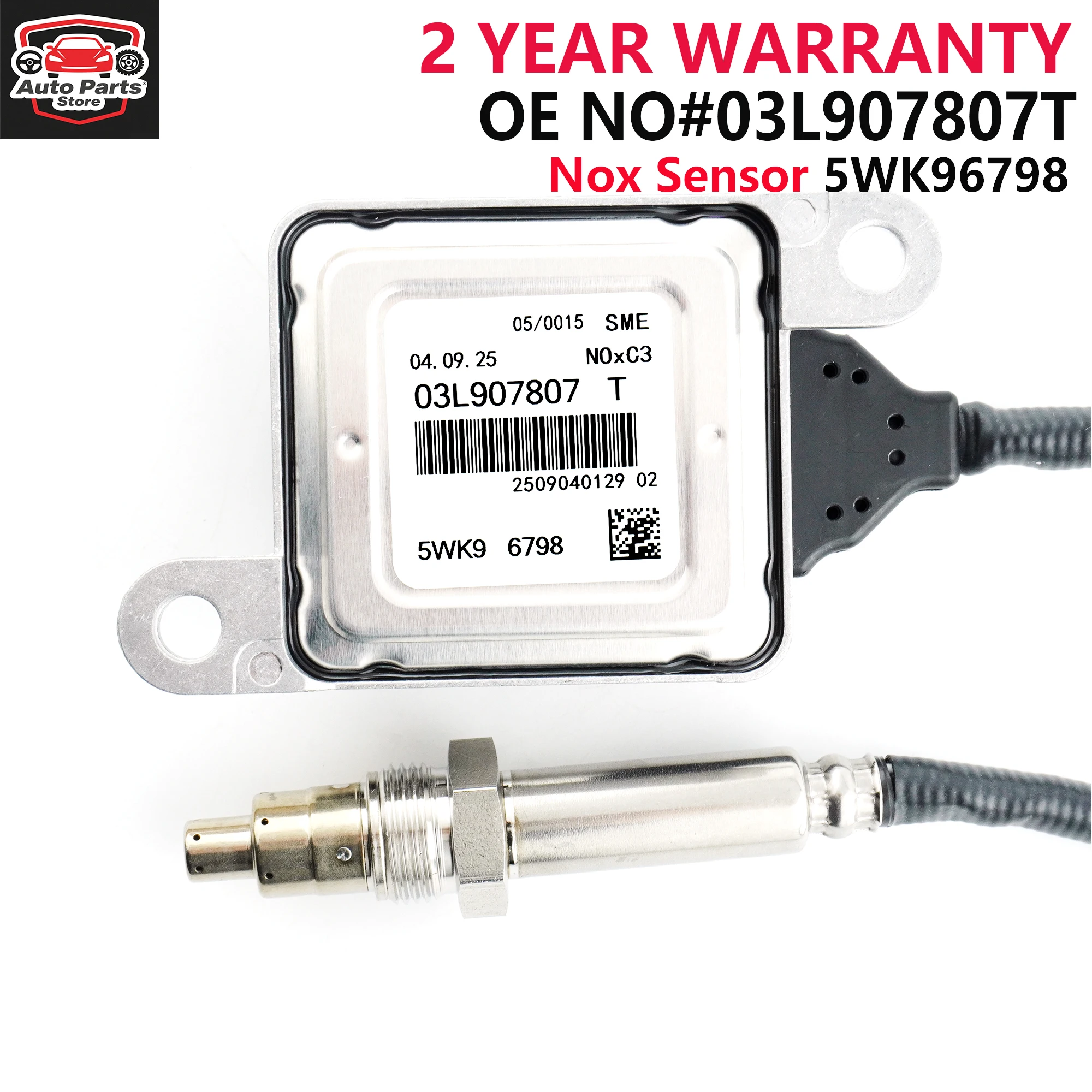 

03L907807T 5WK9 6798 5WK96798 Original New Nitrogen Oxygen NOx Sensor For VW crafter 30-35 30-50 2.0 TD front catalytic