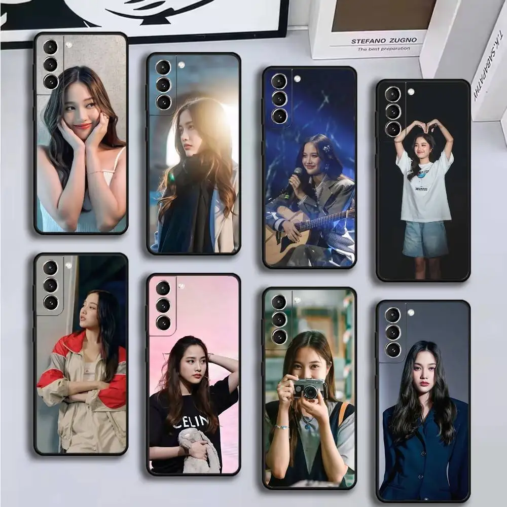 

Freen-Sarocha Phone Case For Samsung GalaxyA13,21s,22,31,32,52,53,71,72,73,Soft Black Cover