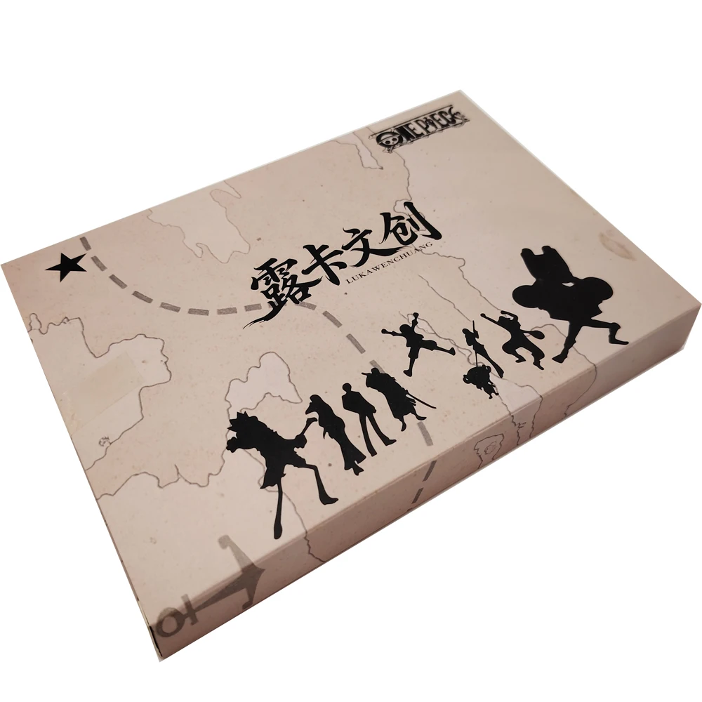 

One Piece Collection Card Classic Characters Exquisite Color Paper Cards Fans Love Hot Blooded Anime Peripheral Creative Toys