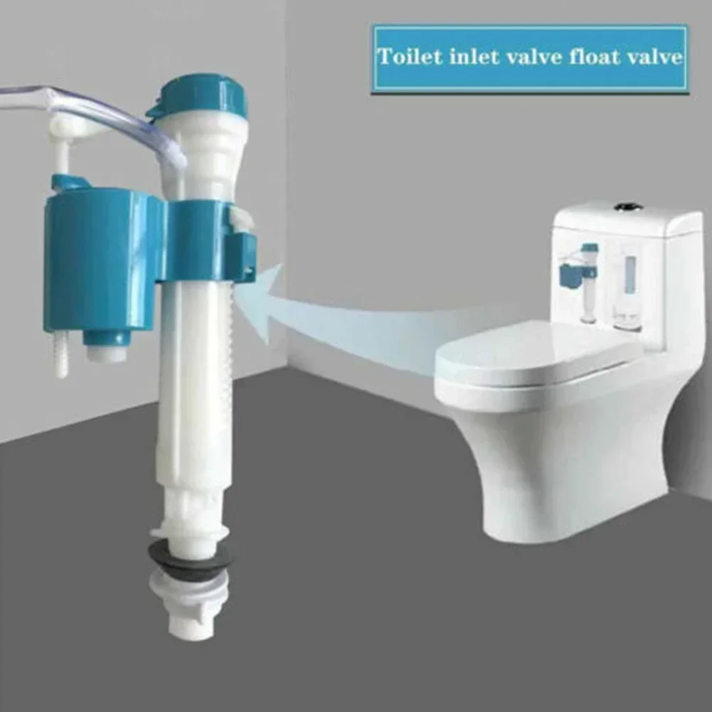 

Toilet Inlet Valve Cistern Fittings Adjustable Water Level Entry Filling Valves G1/2 Bathroom Bottom Toilet Fill Valve Parts