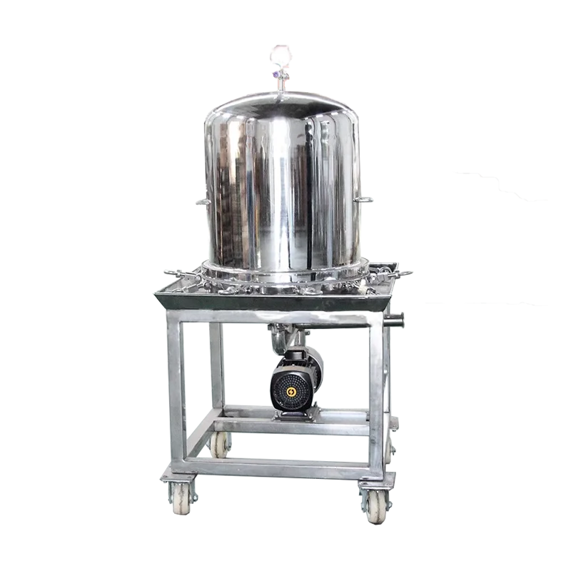 Manual New Small Stacked Filter Press Stainless Steel Threaded Structure with Polypropylene Filter Plates