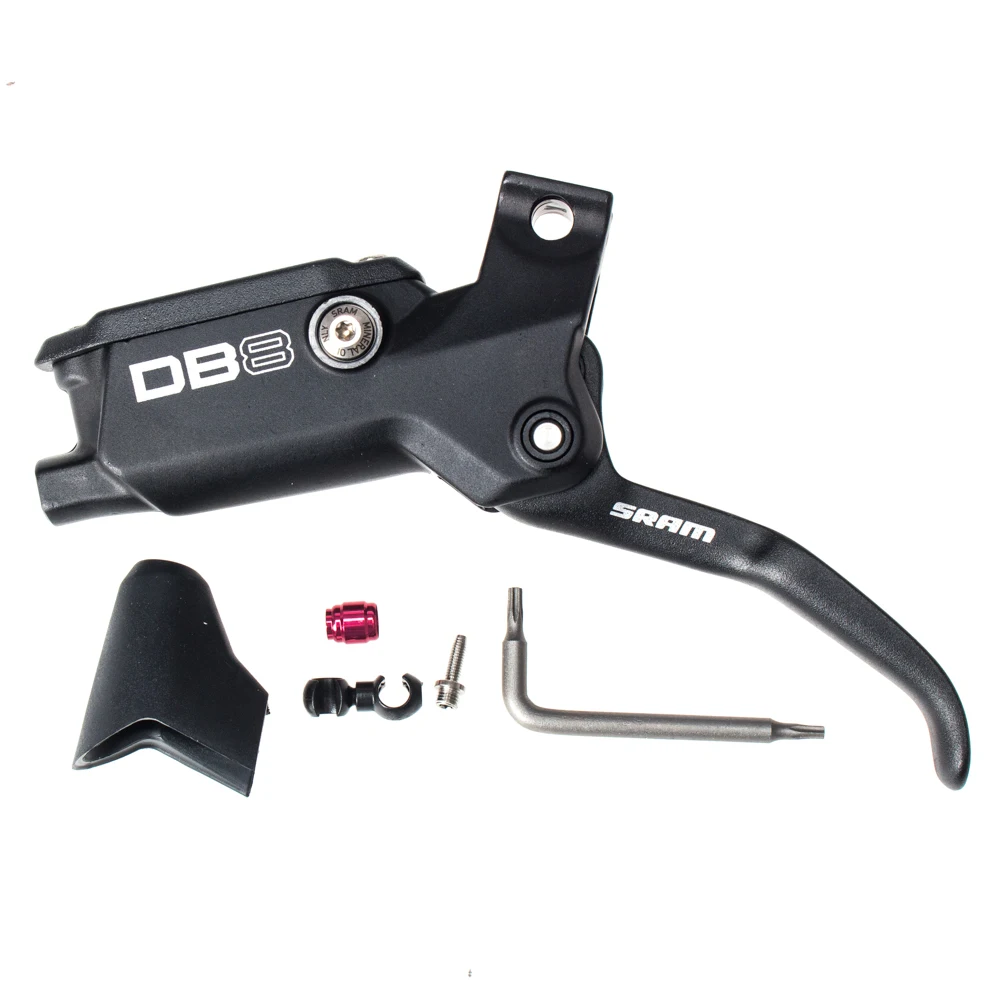 SRAM DISC BRAKE LEVER ASSEMBLY - ALUMINUM LEVER  DIFFUSION BLACK ANO - MINERAL FLUID BRAKE - DB8 (A1)   11.5018.052.013