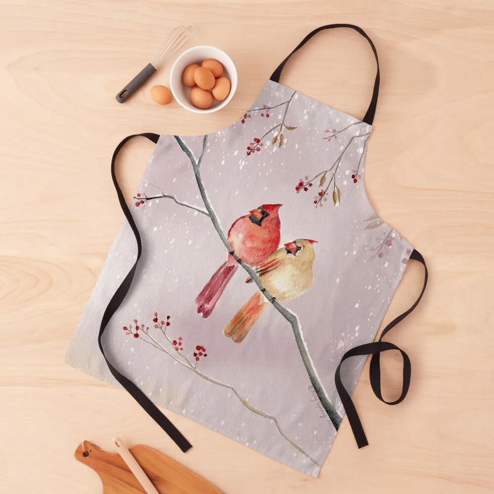 Just The Two Of Us - Cardinal Apron Kitchens Woman waiter Custom Kitchen Apras For Women Apron