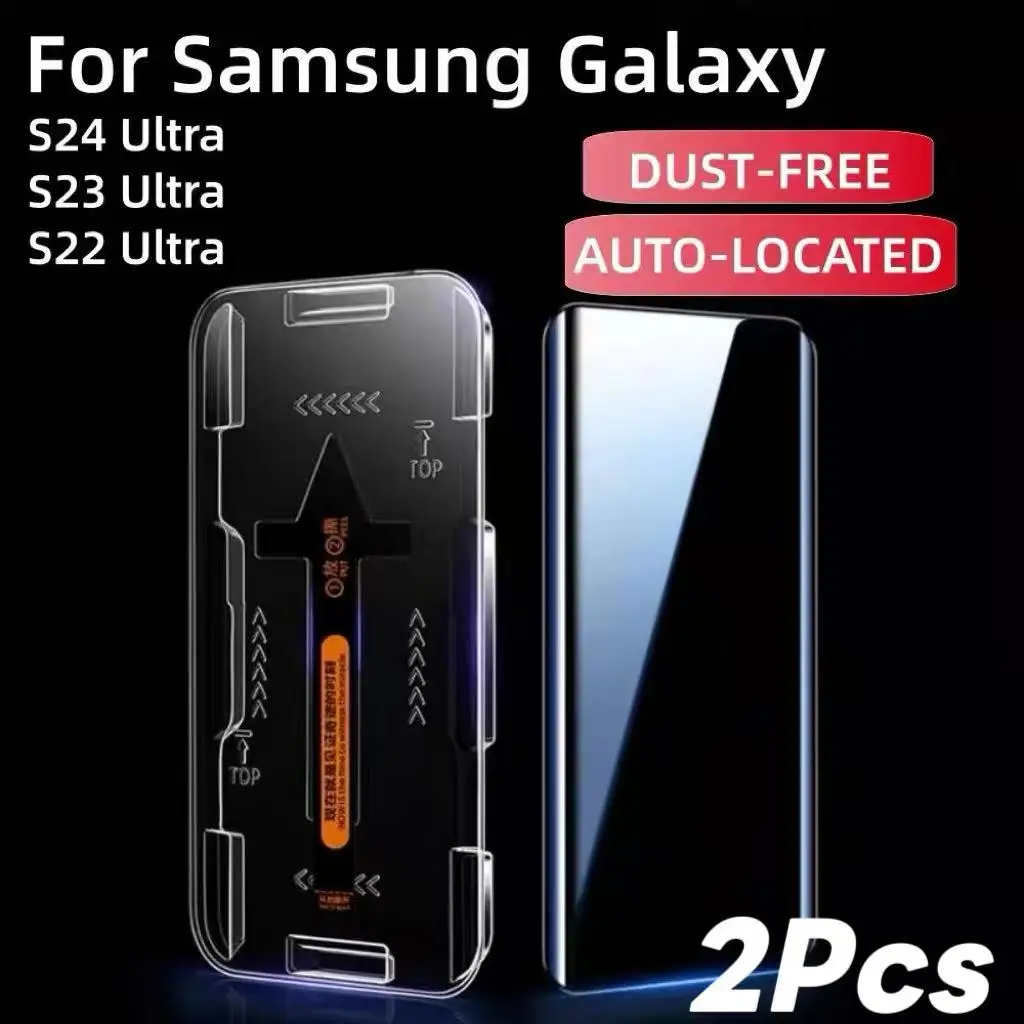 HD-Displayschutzfolie für Galaxy – blasenfrei, staubdicht, einfache Installation (2 Packungen)