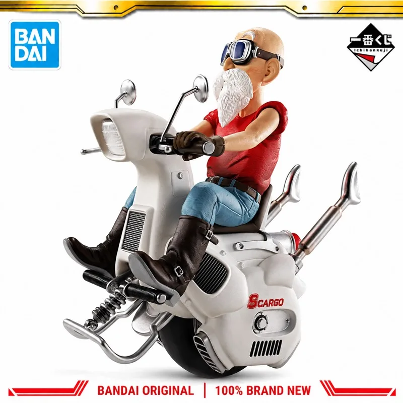 In Stock Bandai Original Ichiban Kuji Dragon Ball Master Roshi Action Figure Model Doll Brand New Boxed Anime Characters Toys