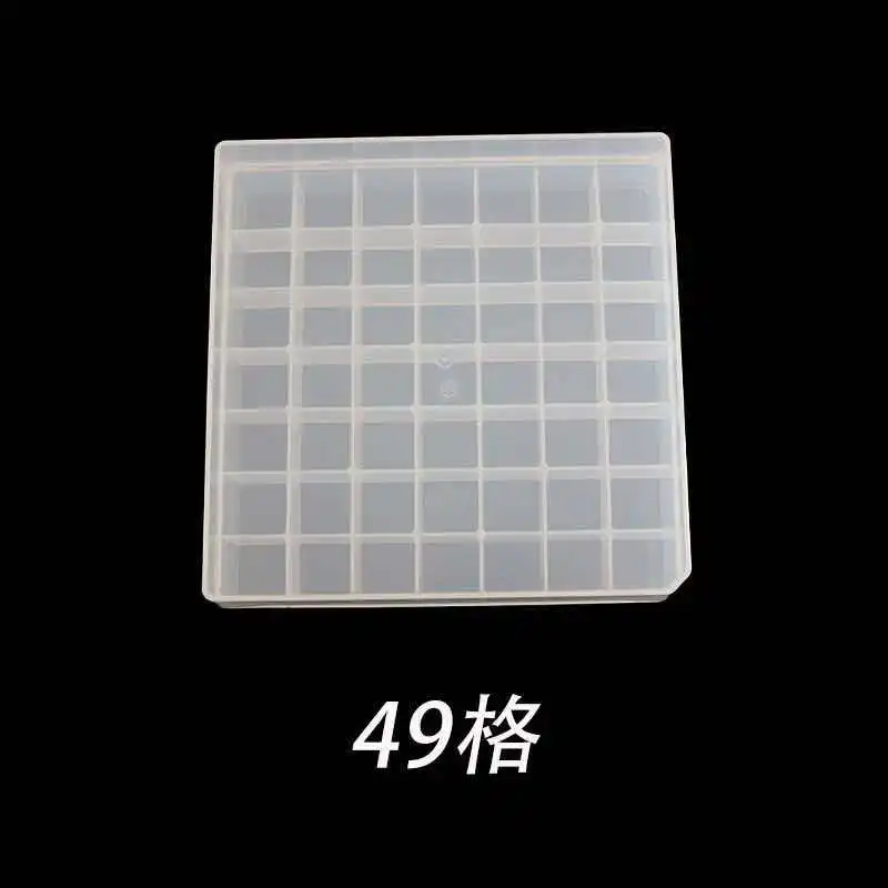 Plastic storage box Glass sample bottle storage box 2 3 5 10 20ml penicillin bottle injection bottle