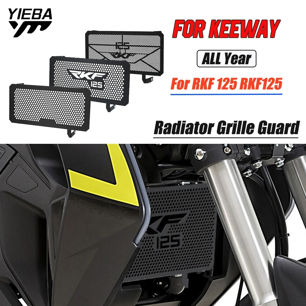 

For Keeway RKF 125 RKF125 ALL Year Motorcycle Radiator Grille Guard Cover Motorcycle Accessories Water Tank Protection