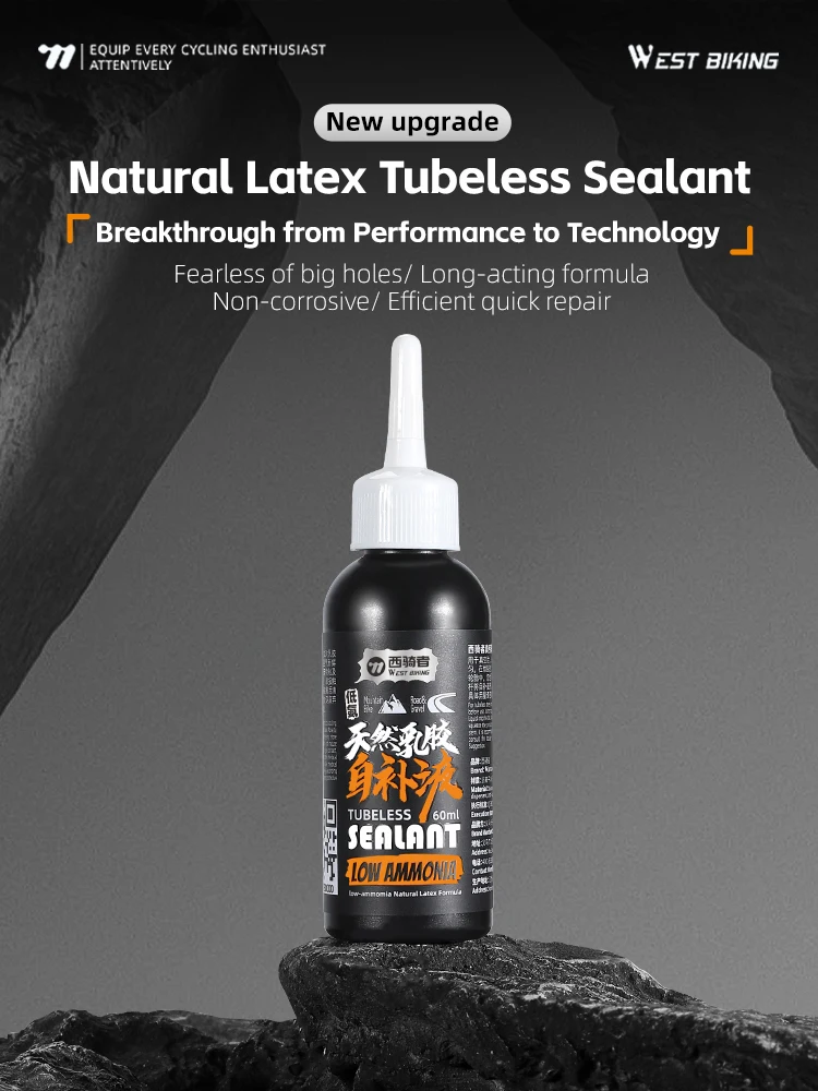 AliExpress West Biking WEST BIKING Bike Tire Sealant for Tubeless Puncture Repair Fluid Fast Protection Long-Acting Latex for MTB Road Bicycle Tires