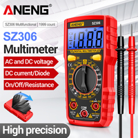 ANENG SZ306 Digital Multimeter AC/DC Voltage Testers Current Diode Tester usb multimetro Ohm Meter 1999 Counts electrician Tools