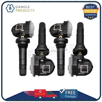 포드 포커스 용 4PCS EV6T-1A180-CB TPMS 센서 Kuga Ford Mondeo Mk5 Ecosport 타이어 압력 모니터 센서 433MHz