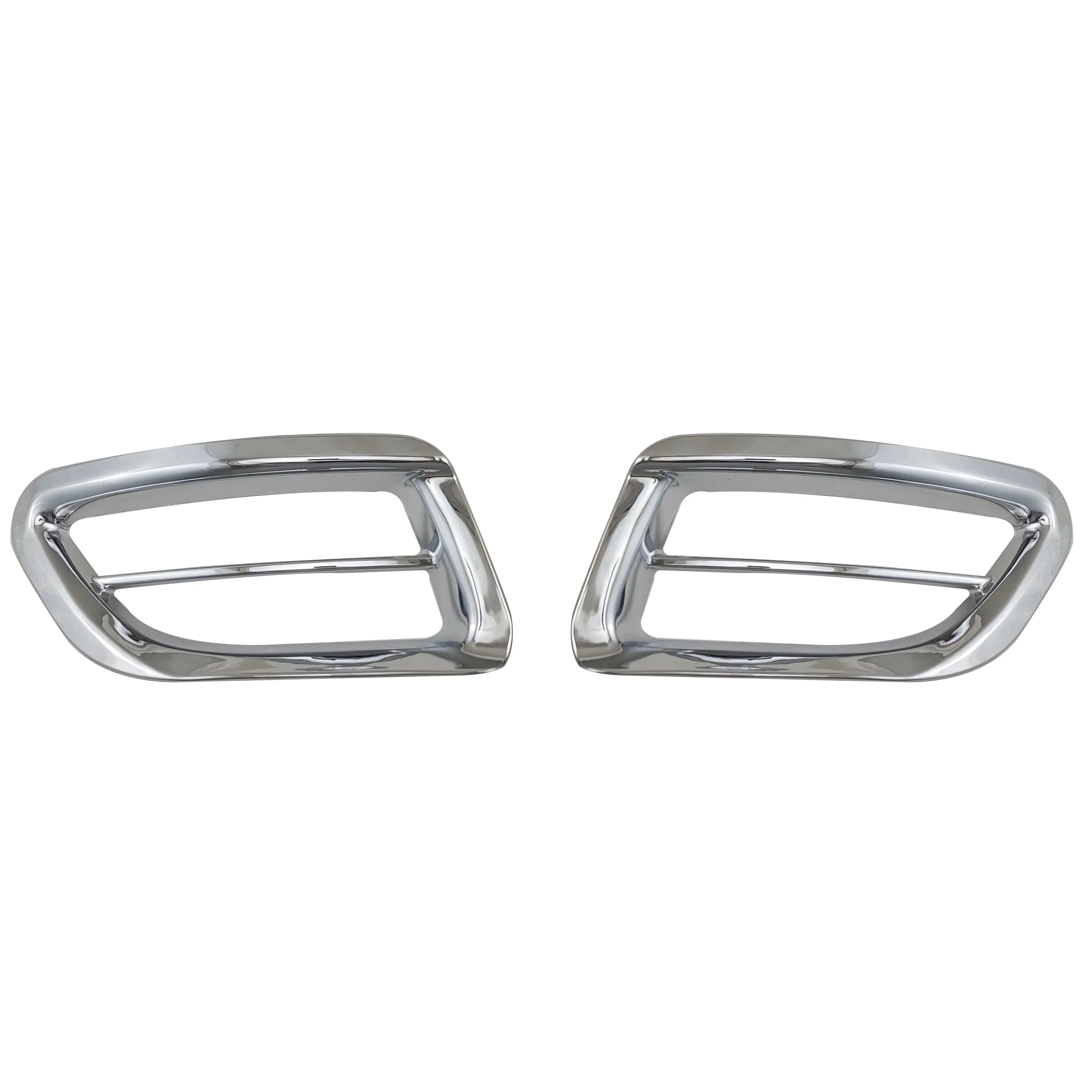 For Toyota Innova 2004 2005 2006 2007 2008 2pcs New Car Chrome Accessories Plated Head Fog Lamp Covers Trim Paste Style