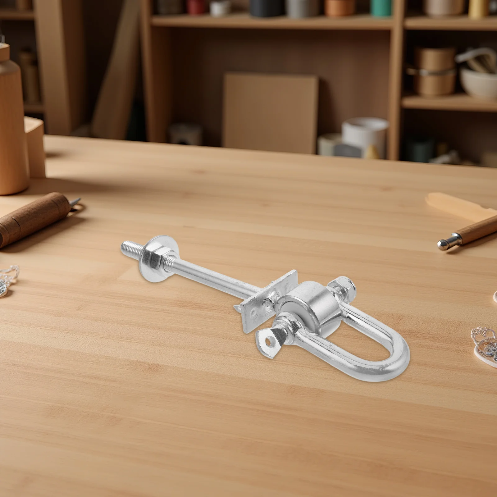 

Heavy Duty Outdoor Swing Hooks Weather Resistant Steel Hangers for Porch Ceiling Garden Swing Mounting Hardware