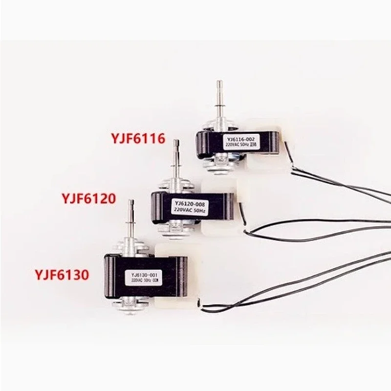 1PCS YJF-6116 6120 6130 Shaded-pole Motor AC220V 50HZ Cross Flow