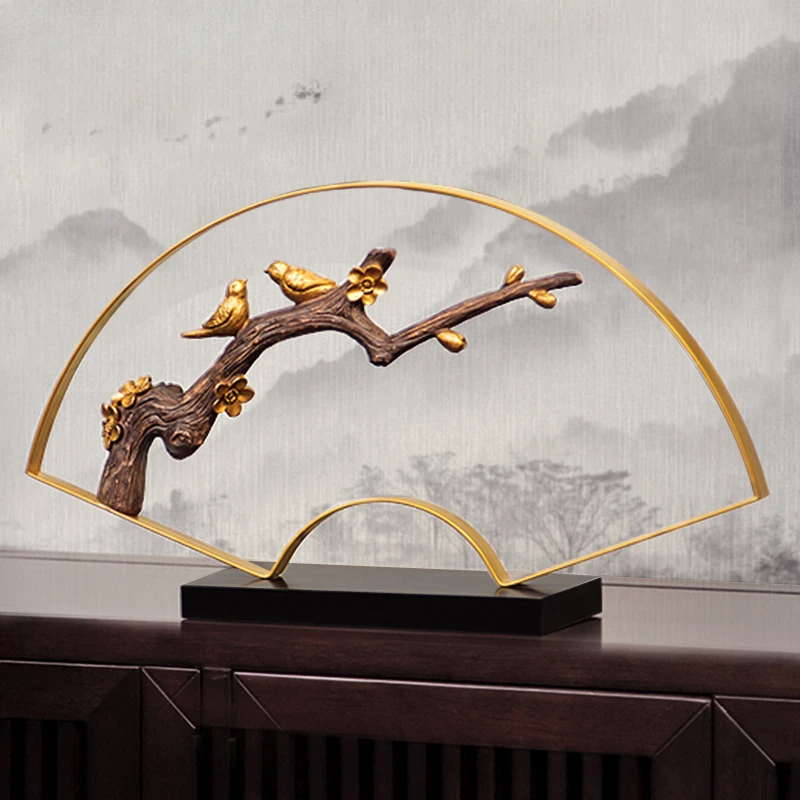 

Creative new Chinese Zen style ornaments, living room TV cabinets