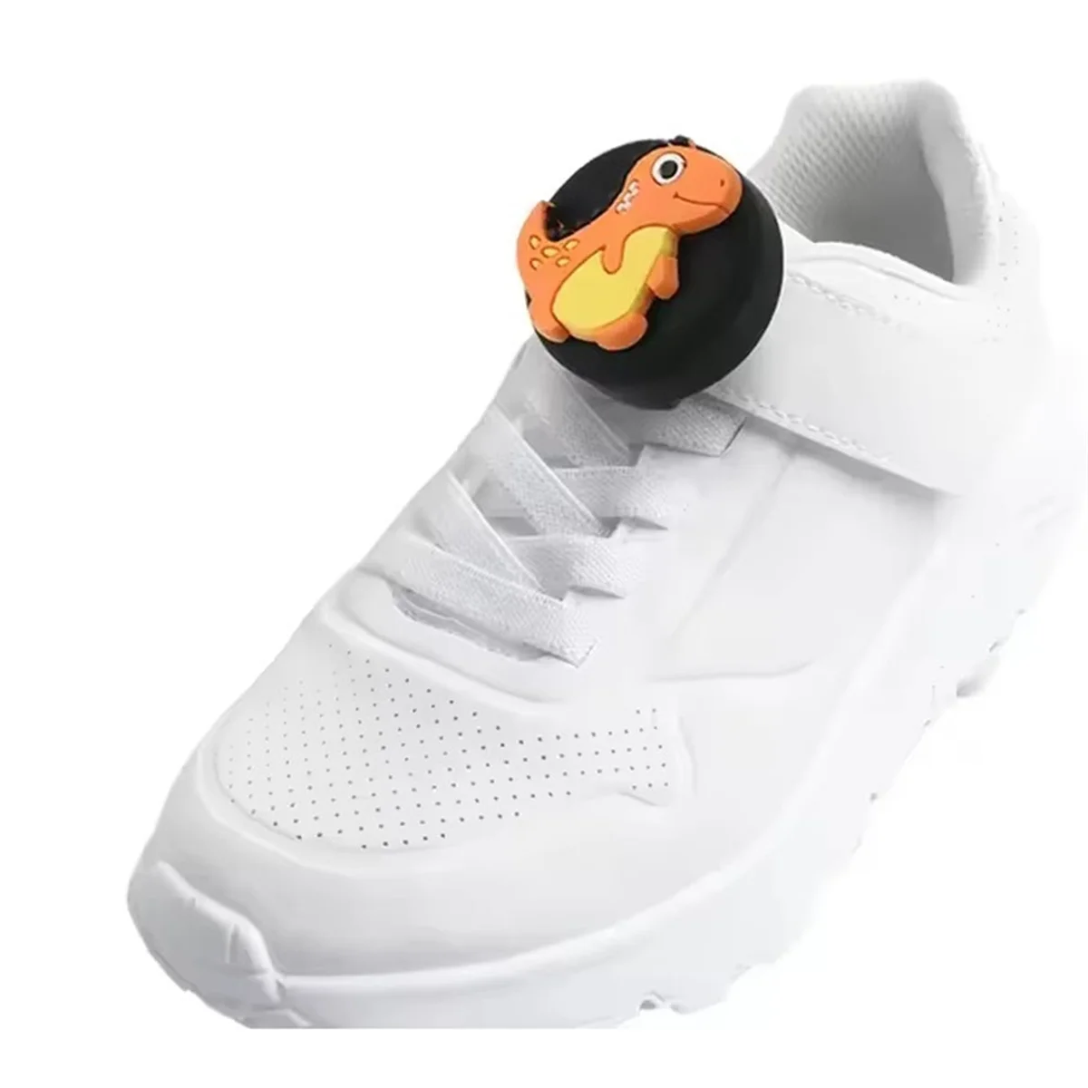 FFYY-For Airtag ホルダーケース子供用靴ひも & ストラップシリコン GPS トラッカーアクセサリー幼児用子供靴靴ひも