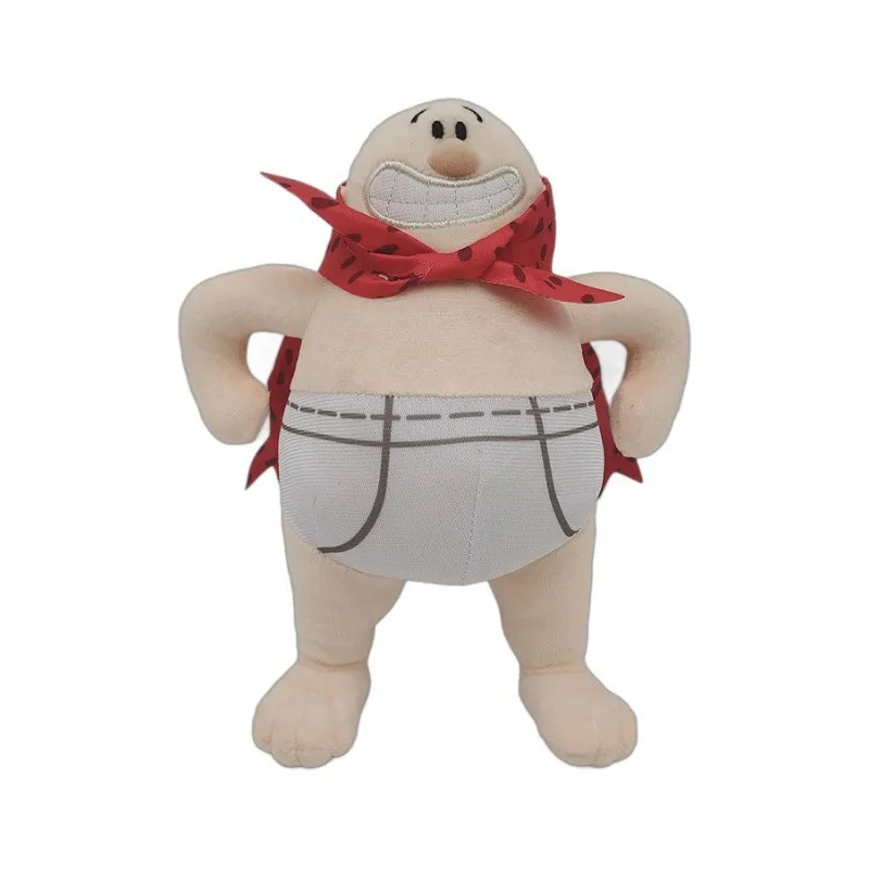 22cm Captain Underpants Plush Toys Cartoon Cute Soft Stuffed Dolls For Kid Birthday Christmas Gift