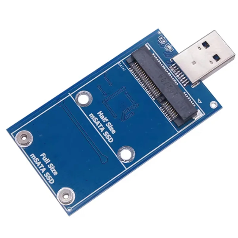 A13E-SSD Converter Adapter SSD Converter Data Adapter PCI-E MSATA To USB 3.0 Adapter Module Expansion Card For Windows For Mac