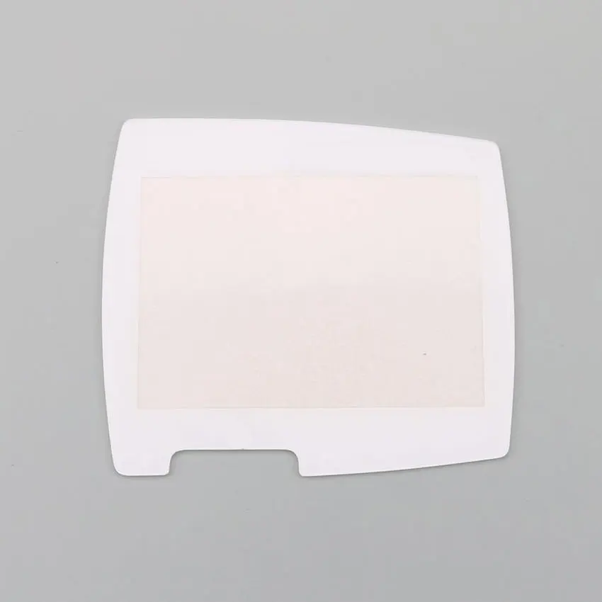 1pcs Plastic Planet Cover Lens For BANDAI Wonderswan WSC Protector Screen Lens With Double Side Tape