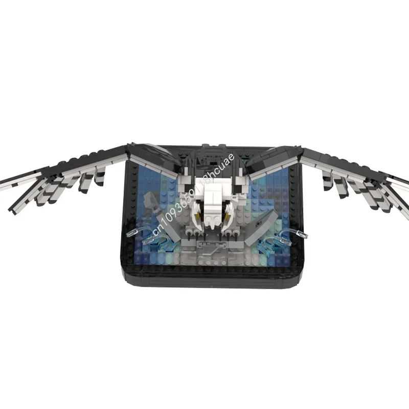 1449 pçs moc osprey nan modelo blocos de construção arquitetura artesanato brinquedos idéia crianças aniversário modular presentes natal