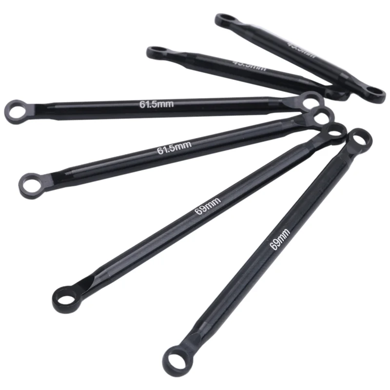 

Steering Link Rod Set Linkage Kit For Axial SCX24 JEEP Gladiator 1/24 RC Rock Crawler Car Parts