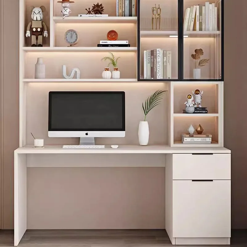 White Room Desk Bedroom White Standing Filing Cabinets Desk Shelves Office Executive Silla Escritorio Living Room Furniture