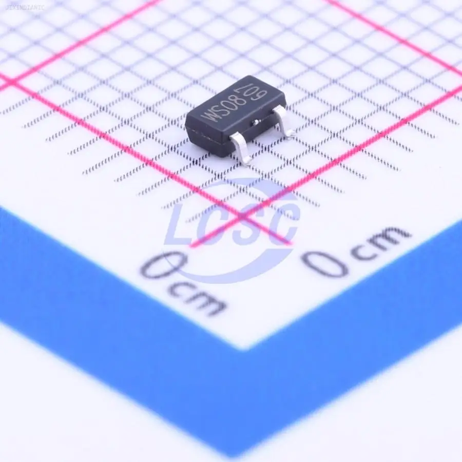 1PCS WST3408 30V 5.5A 1.5W 32mΩ@10V,5.8A 2V 1 N-channel SOT-23 MOSFETs ROHS