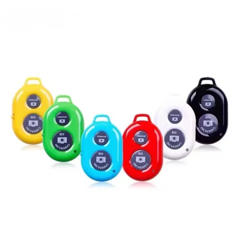 Mini Camera Bluetooth-compatible Remote Controller Photo Shutter Release Button Phone Selfie For IOS/Android Smartphones 1pcs