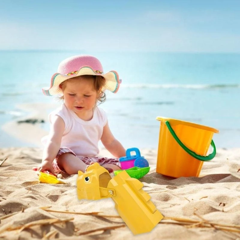 Brinquedo escavador praia infantil para brincar ao ar livre, dispositivos areia para crianças 15UB