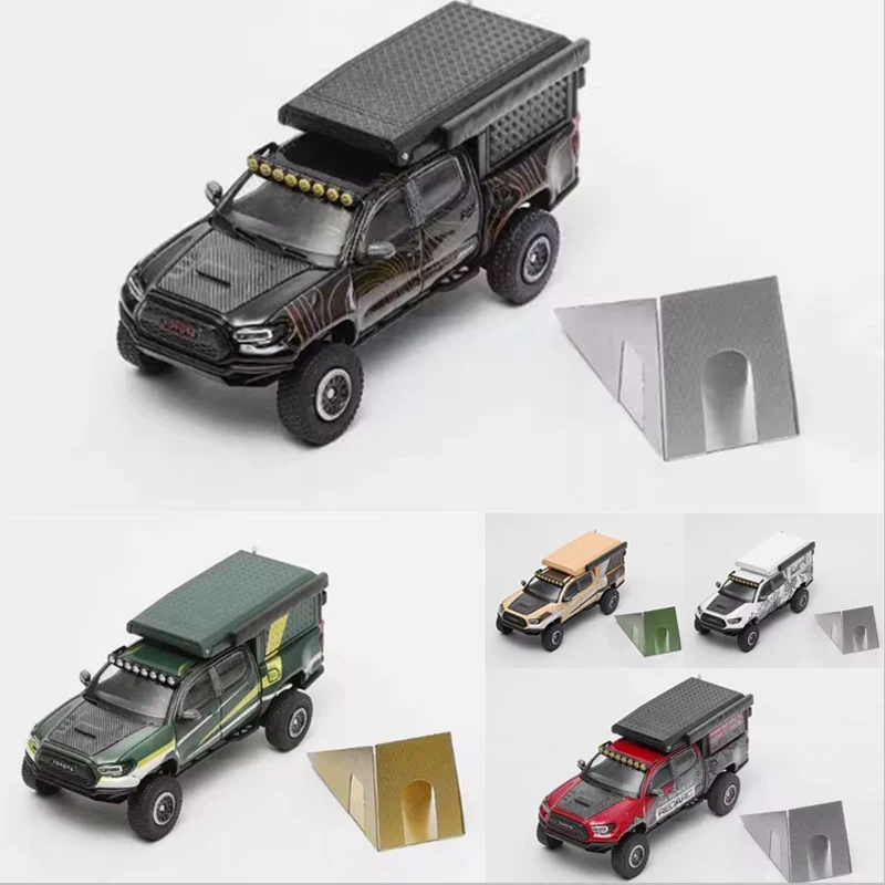

GCD Diecast 1:64 Scale 2022 TACOMA Camper Van Alloy Car Model Adult Souvenir Gift Static Display