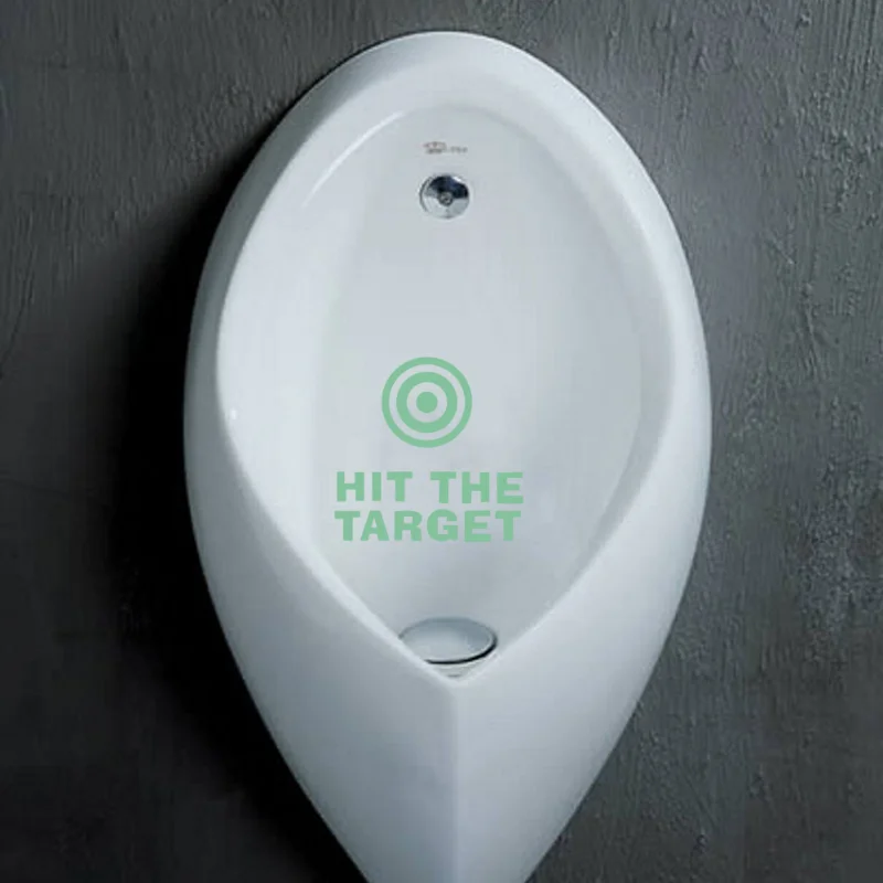 HIT THE TARGET Toilet Stickers Glow Waterproof Toilet Seat Posters Wc Washroom Reminder Sign Decals for Home Bathroom Decoration