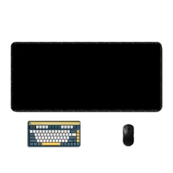 Black Large Mouse Pad Anime Gamer Keyboard Desk Mat Xxl Gaming Accessories Pc Cabinet Games Computer Mousepad 900x400