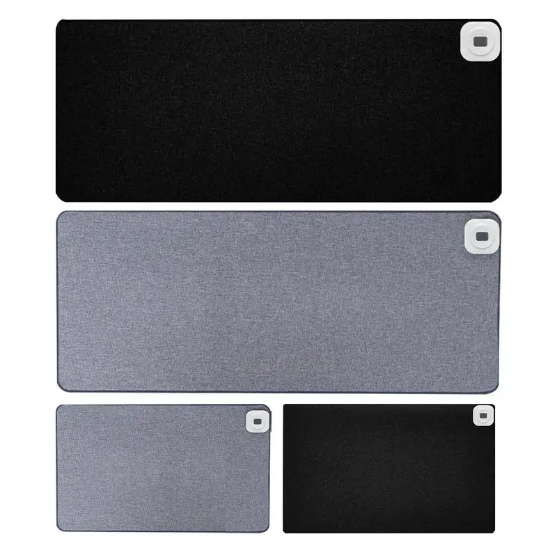 Electric Heat Mouses Pad Table Mat Temperature Display Heating Mous Pads Keep Warm Hand For Office Computer Desk Keyboard