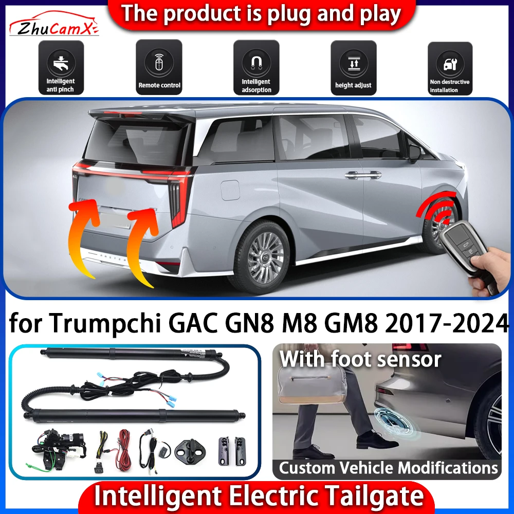 

Smart Powered Tailgate System for Trumpchi GAC GN8 M8 GM8 2017-2024 Automatic Intelligent Electric Trunk Lift Control Kit