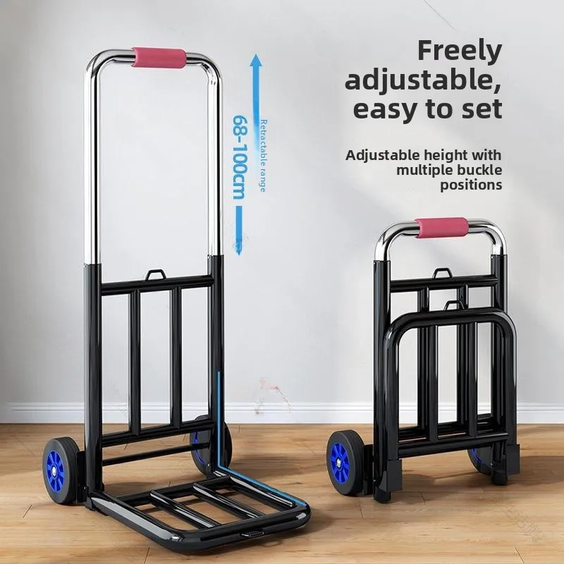 portable-shopping-cart-speaker-trailer-stacking-hand-pulling-car-home-moving-shopping-car-metal-body-retractable-handle
