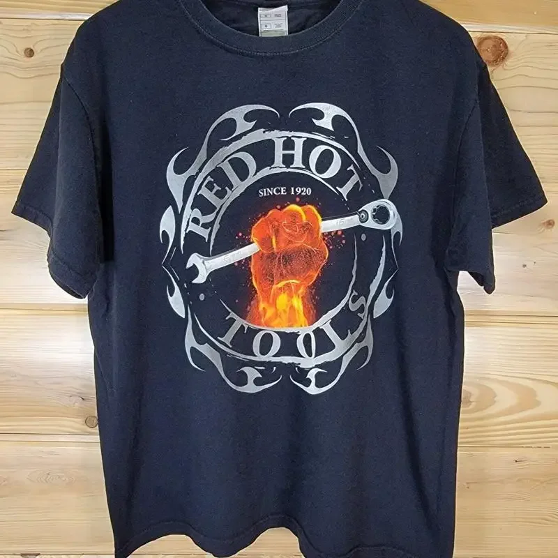 Vintage Snap On Tools T Shirt Men Size Large Fits Boxy Fist Wrench