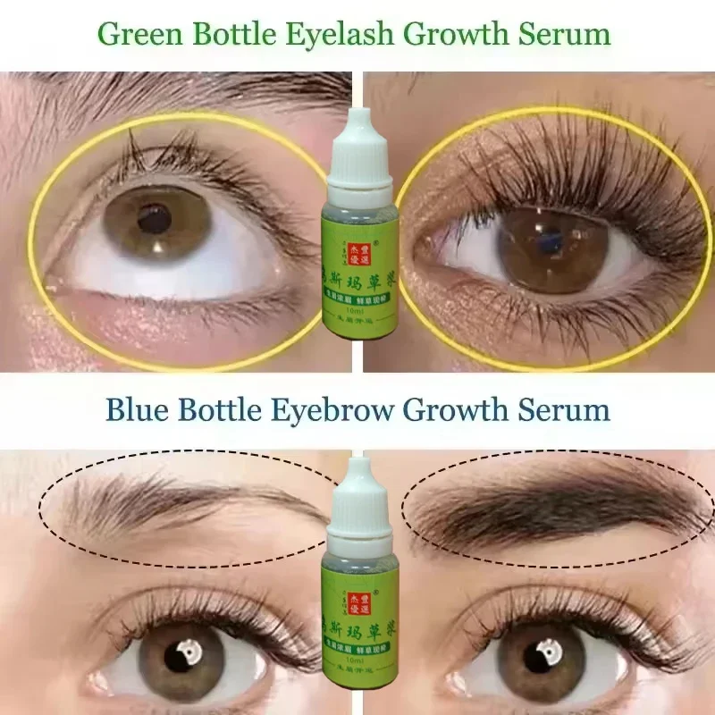 Neue Augenbrauen Wachstum Flüssiges Haar Schnell Länger Vollere Dicker Usma Gras Serum Haarausfall Behandlung Produkt Verhindern Haarausfall Make-Up