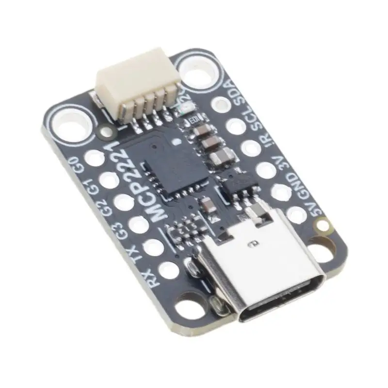 652F Small Form Factor USB to GPIO I2C Module for Diverse Electronic Projects